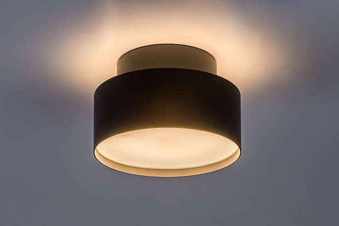 Spot aplicat fix Rabalux Ovidia LED 24W 1110lm 3000K metal black stil tehnic, IP20 71320 [3]