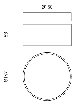 Spot Aplicat Fix Xroll Arelux RX03NW MWH 220-240VAC 1531 Im 4000K SMD 2835 SAN’AN IP40 [2]