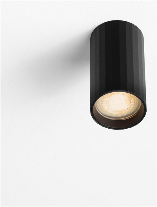 Spot Aplicat Nova Luce ASMARA 9011333 GU10 1x10W    Sandy Black Aluminium  IP20 [7]