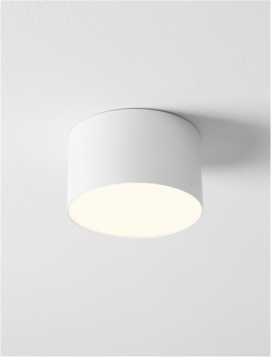 Spot Aplicat Nova Luce LULDO 9030725 LED 10W 3000K 642lm Sandy White Aluminium   IP20 [6]