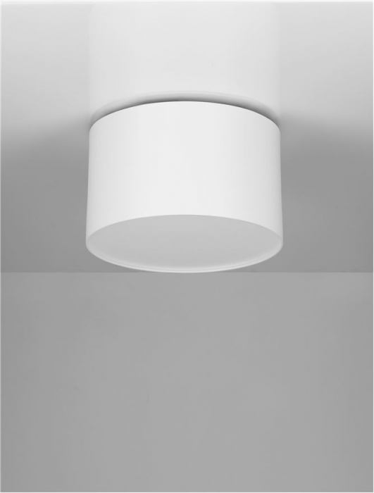 Spot Aplicat Nova Luce LULDO 9030725 LED 10W 3000K 642lm Sandy White Aluminium   IP20 [4]