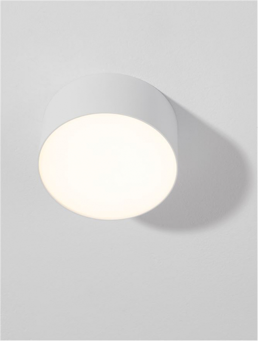 Spot Aplicat Nova Luce LULDO 9030727 LED 16W 3000K 1063lm Sandy White Aluminium   IP20 [7]