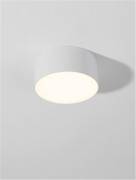 Spot Aplicat Nova Luce LULDO 9030727 LED 16W 3000K 1063lm Sandy White Aluminium   IP20 [5]