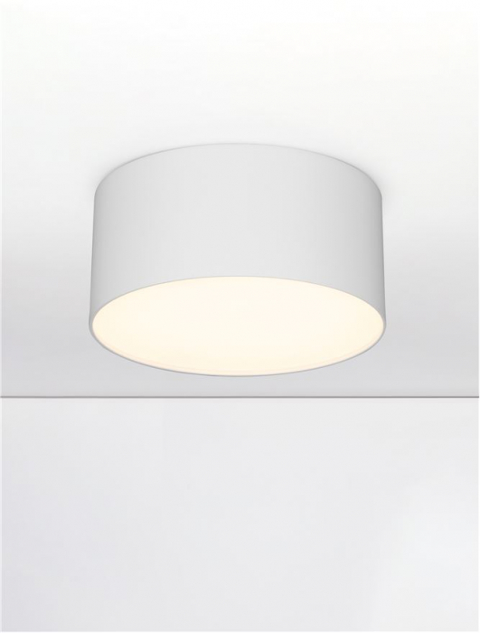 Spot Aplicat Nova Luce LULDO 9030727 LED 16W 3000K 1063lm Sandy White Aluminium   IP20 [4]