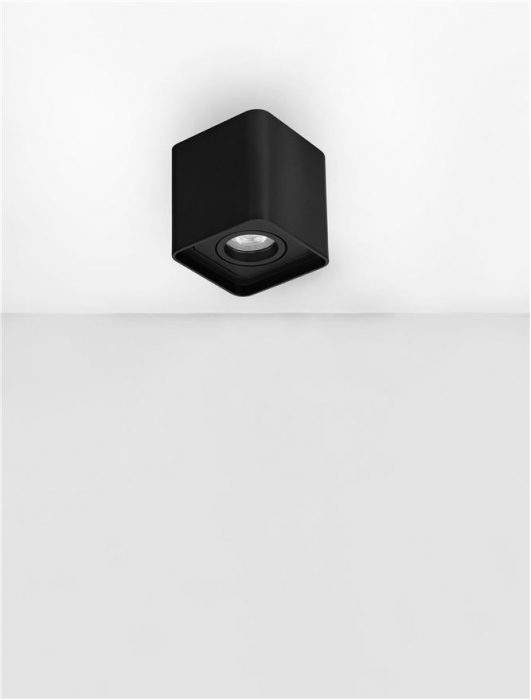 Spot Aplicat Nova Luce MONIQUE 9011352 GU10 1x10W    Sandy Black Aluminium  IP20 [3]