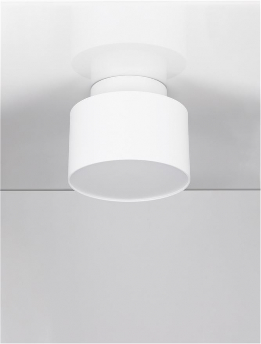 Spot Aplicat Nova Luce OZEN 9030733 LED 17W 3000K 897lm Sandy White Aluminium   IP20 [3]