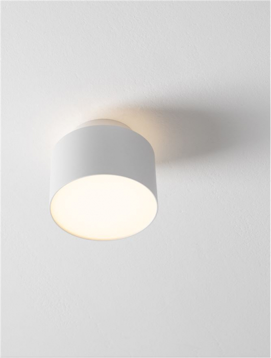 Spot Aplicat Nova Luce OZEN 9030733 LED 17W 3000K 897lm Sandy White Aluminium   IP20 [5]