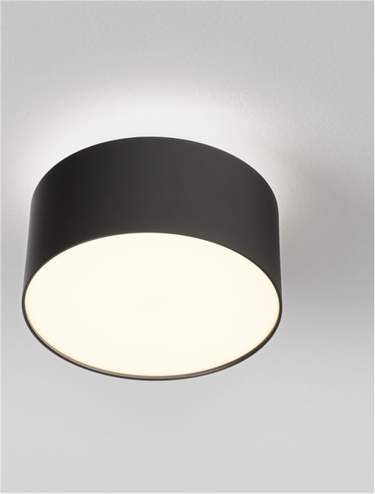 Spot Aplicat Nova Luce OZEN 9030736 LED 24W 3000K 1393lm Sandy Black Aluminium  IP20 [7]