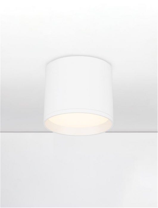 Spot Aplicat Nova Luce ZIAZA 9030729 LED 10W 3000K 550lm Sandy White Aluminium   IP20 [4]