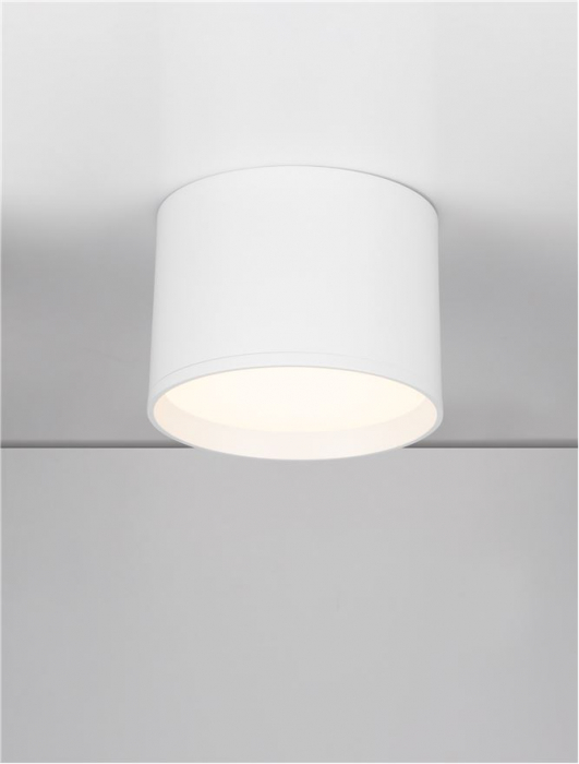 Spot Aplicat Nova Luce ZIAZA 9030731 LED 17W 3000K 896lm Sandy White Aluminium   IP20 [4]