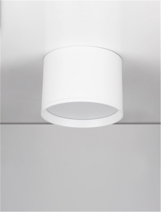 Spot Aplicat Nova Luce ZIAZA 9030731 LED 17W 3000K 896lm Sandy White Aluminium   IP20 [3]