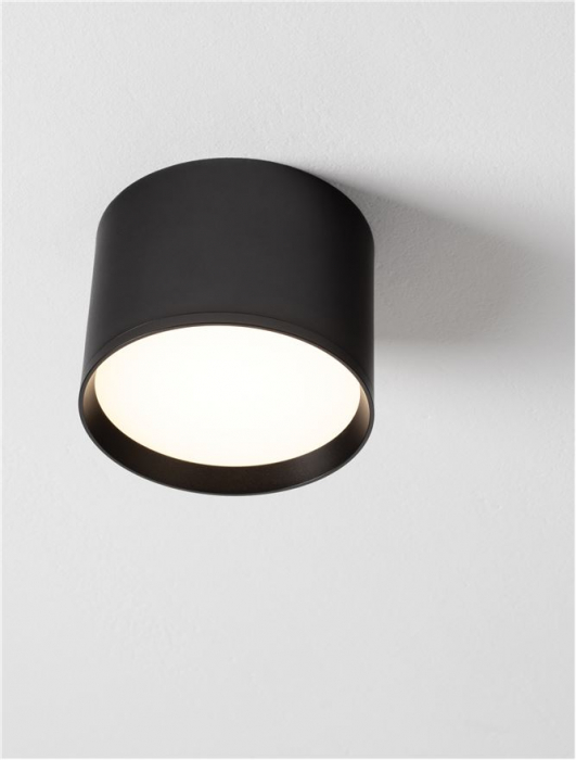 Spot Aplicat Nova Luce ZIAZA 9030732 LED 17W 3000K 833lm Sandy Black Aluminium  IP20 [8]