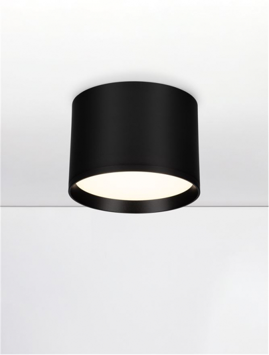 Spot Aplicat Nova Luce ZIAZA 9030732 LED 17W 3000K 833lm Sandy Black Aluminium  IP20 [4]