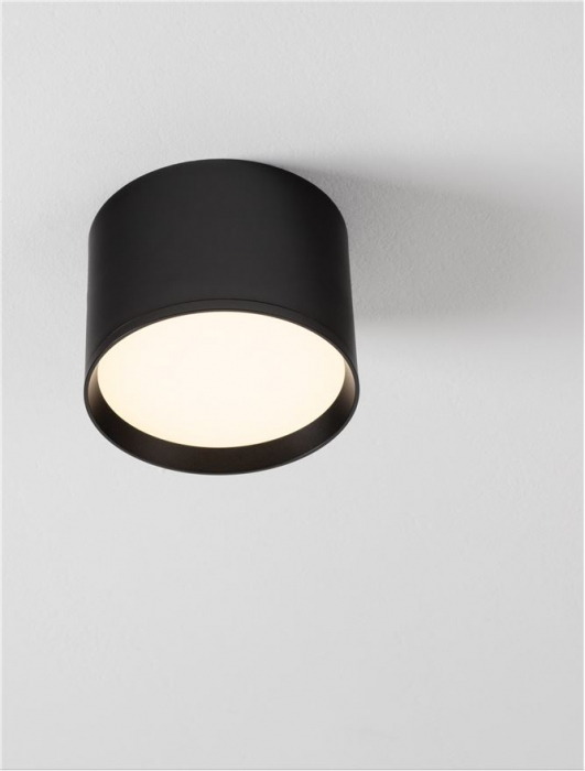 Spot Aplicat Nova Luce ZIAZA 9030732 LED 17W 3000K 833lm Sandy Black Aluminium  IP20 [5]