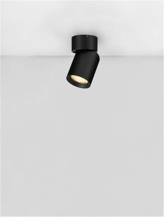 Spot Aplicat Reglabil Nova Luce AMECY 9011346 GU10 1x10W    Sandy Black Aluminium  IP20 [4]