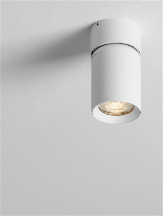 Spot Aplicat Reglabil Nova Luce AMECY 9011347 GU10 1x10W    Sandy White Aluminium   IP20 [5]