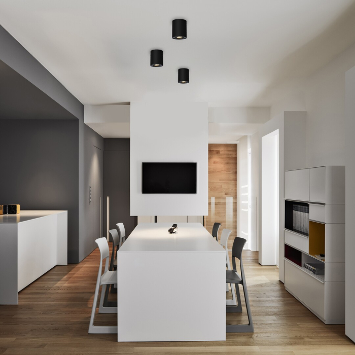 Spot aplicat reglabil Rabalux Kobald GU10 GU10 1x MAX 42W   aluminiu mat black stil minimal 230V, 50Hz IP20 2047 [6]