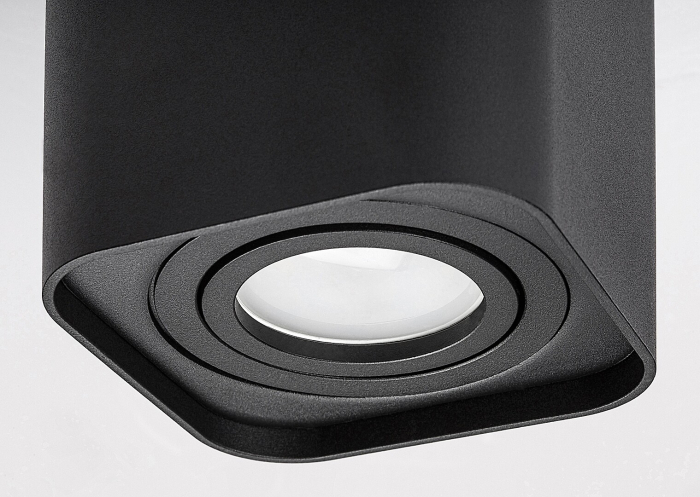 Spot aplicat reglabil Rabalux Kobald GU10 GU10 1x MAX 42W   aluminiu mat black stil minimal 230V, 50Hz IP20 2049 [4]