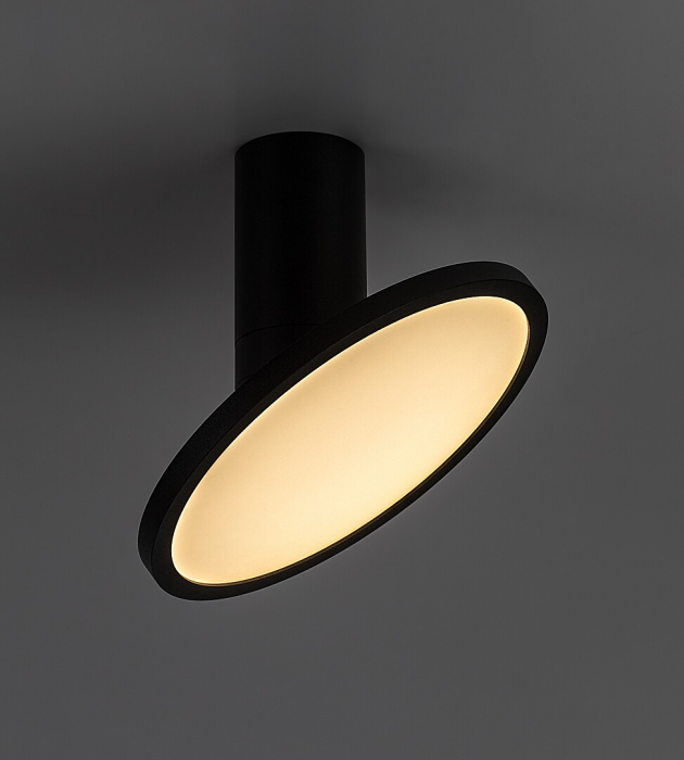 Spot aplicat reglabil Rabalux Ovidia LED 20W 1370lm 3000 metal black stil tehnic 230V, 50Hz IP20 71323 [3]