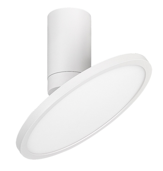 Spot aplicat reglabil Rabalux Ovidia LED 20W 1370lm 3000 metal white stil tehnic 230V, 50Hz IP20 71328 [2]