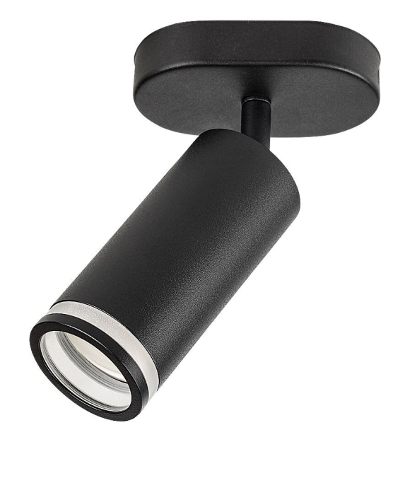 Spot aplicat reglabil Rabalux Senobia GU10 GU10 1x MAX 35W aluminiu black stil modern, IP20 73033 [2]
