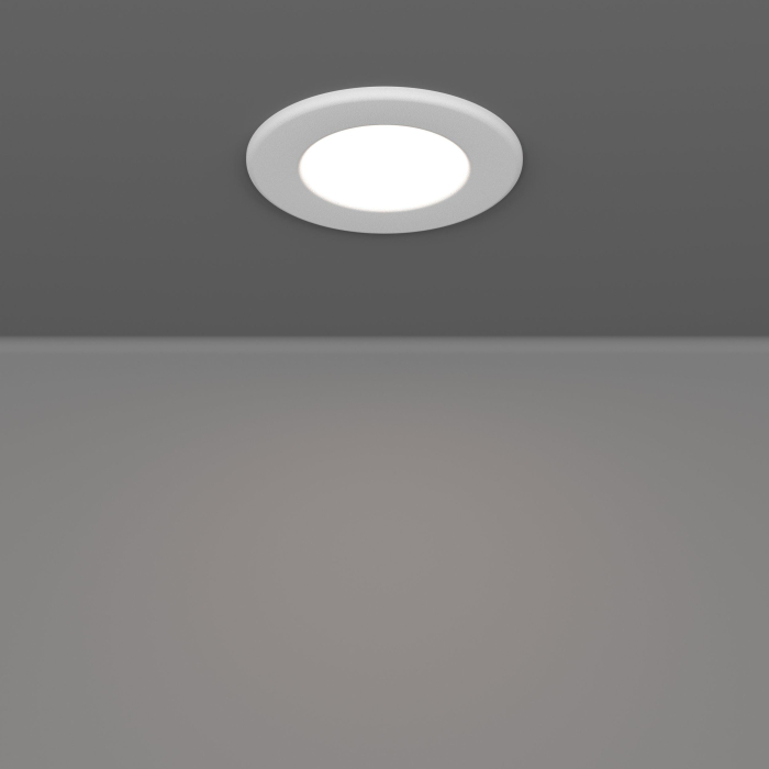 Spot incastrat EGLO Fueva 6 901416 LED 3,7W 2700K, 4000K, 6500K 450lm 220-240V,50/60Hz H 40mm x Ø88mm plastic alb plastic alb IP44 [5]