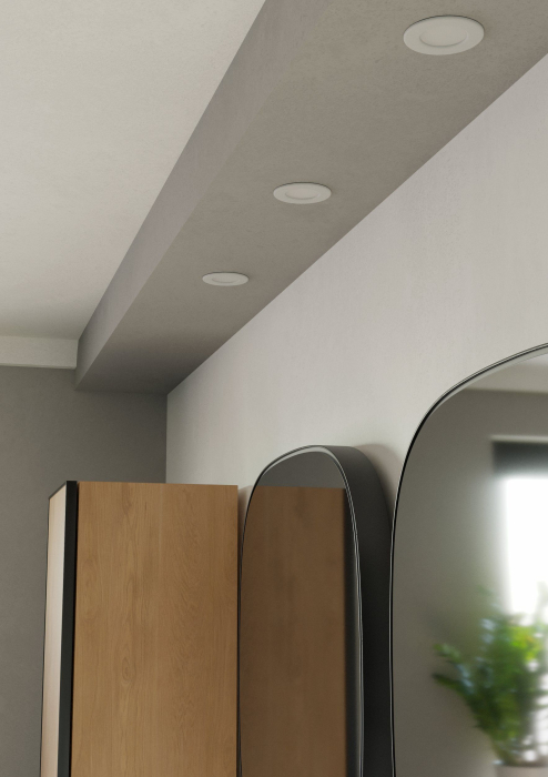 Spot incastrat EGLO Fueva 6 901416 LED 3,7W 2700K, 4000K, 6500K 450lm 220-240V,50/60Hz H 40mm x Ø88mm plastic alb plastic alb IP44 [3]