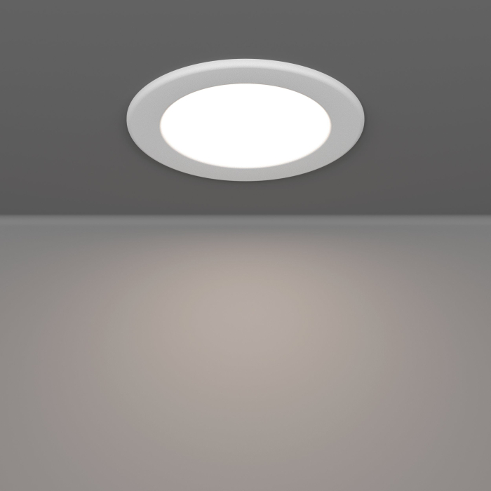 Spot incastrat EGLO Fueva 6 901417 LED 6,3W 2700K, 4000K, 6500K 720lm 220-240V,50/60Hz H 40mm x Ø119mm plastic alb plastic alb IP44 [4]