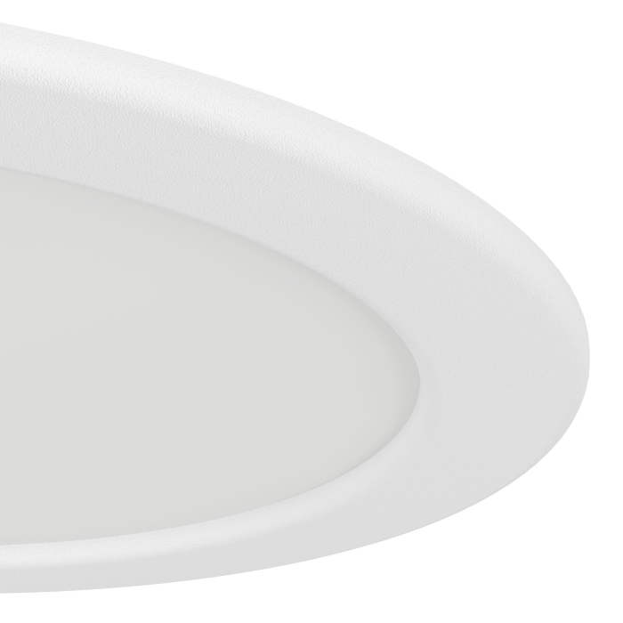 Spot incastrat EGLO Fueva 6 901418 LED 10,5W 2700K, 4000K, 6500K 1200lm 220-240V,50/60Hz H 40mm x Ø168mm plastic alb plastic alb IP44 [3]
