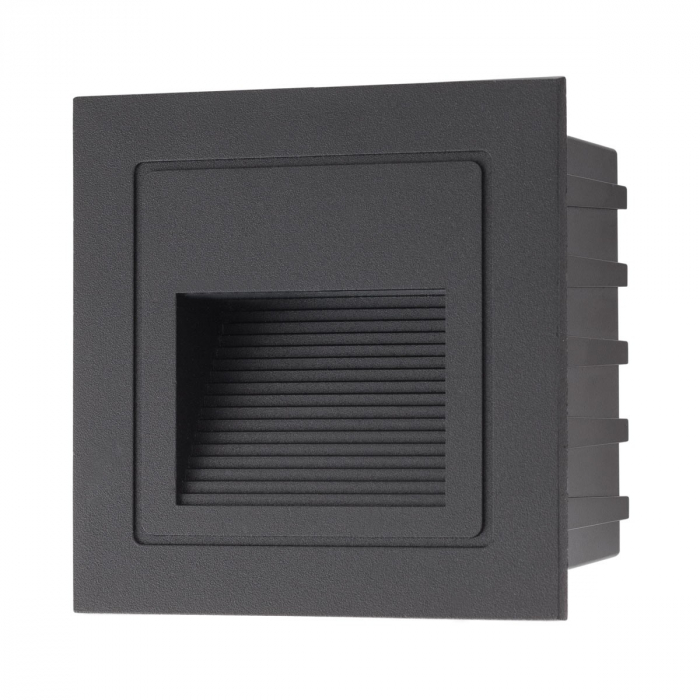 Spot Incastrat Fix Xghost IP65 Arelux GS02WWIP65 BK 100-240V AC 89 lm 3000K SMD 5730 EPISTAR IP65 [4]
