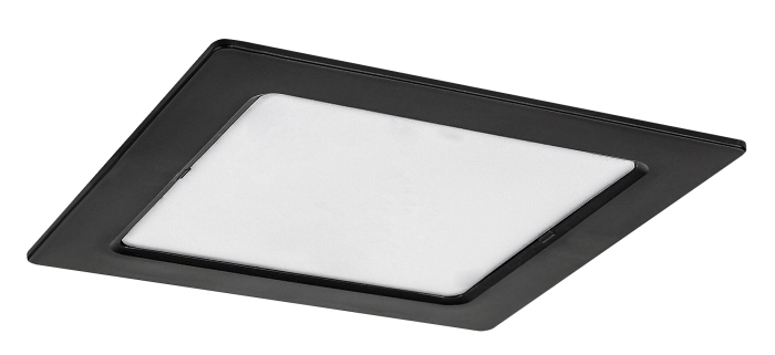 Spot incastrat slim fix Rabalux Shaun2 LED 12W 800lm 3000K plastic black stil minimal, IP20 71230 [2]