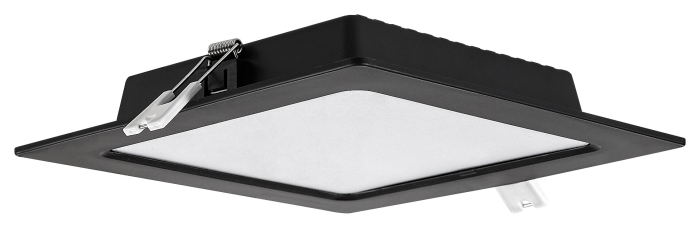Spot incastrat slim fix Rabalux Shaun2 LED 12W 800lm 3000K plastic black stil minimal, IP20 71230 [4]