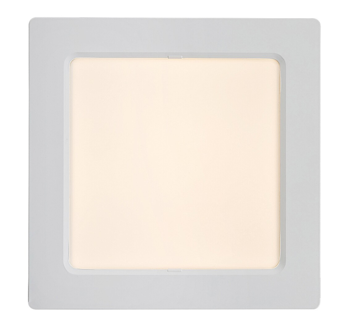 Spot incastrat slim fix Rabalux Shaun2 LED 12W 830lm 3000 plastic white stil minimal 230V, 50Hz IP20 71222 [3]