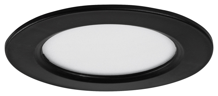 Spot incastrat slim fix Rabalux Shaun2 LED 3W 200lm 3000 plastic black stil minimal 230V, 50Hz IP20 71224 [2]