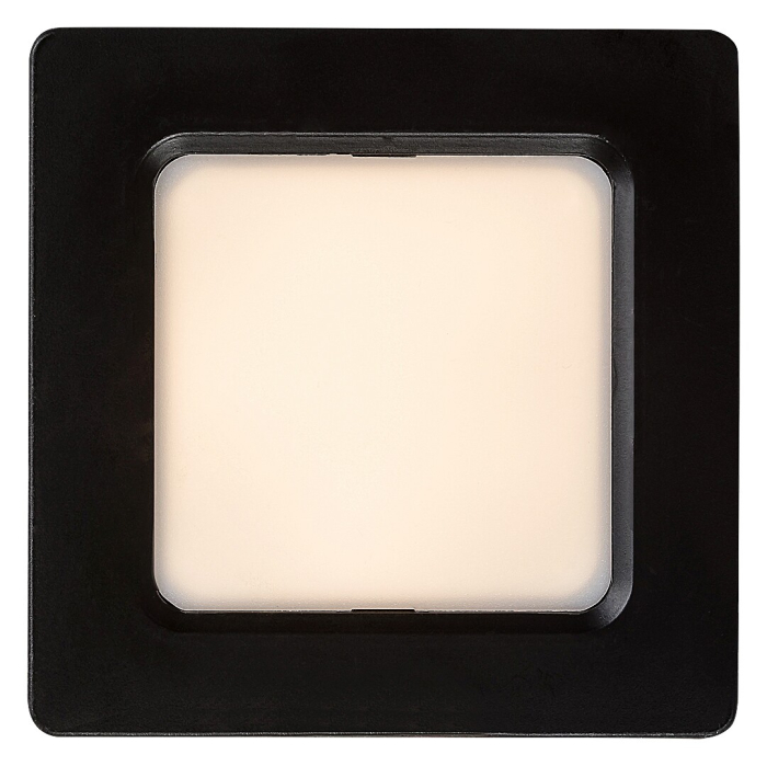 Spot incastrat slim fix Rabalux Shaun2 LED 3W 200lm 3000 plastic black stil minimal 230V, 50Hz IP20 71228 [3]