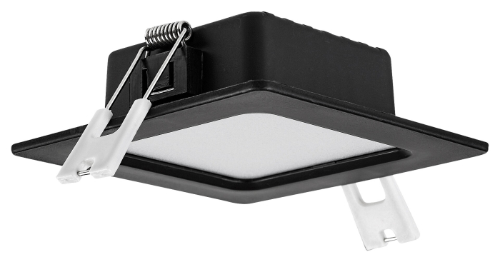 Spot incastrat slim fix Rabalux Shaun2 LED 3W 220lm 4000 plastic black stil minimal 230V, 50Hz IP20 71262 [4]