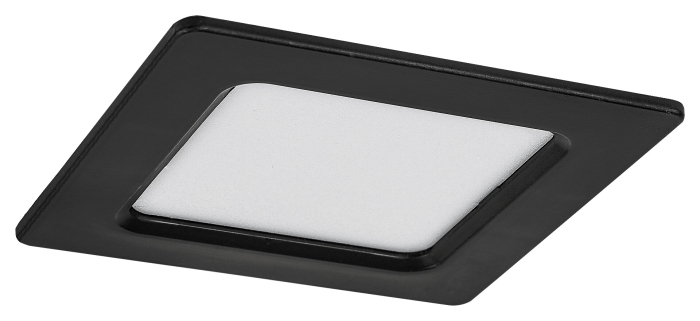 Spot incastrat slim fix Rabalux Shaun2 LED 3W 220lm 4000 plastic black stil minimal 230V, 50Hz IP20 71262 [2]