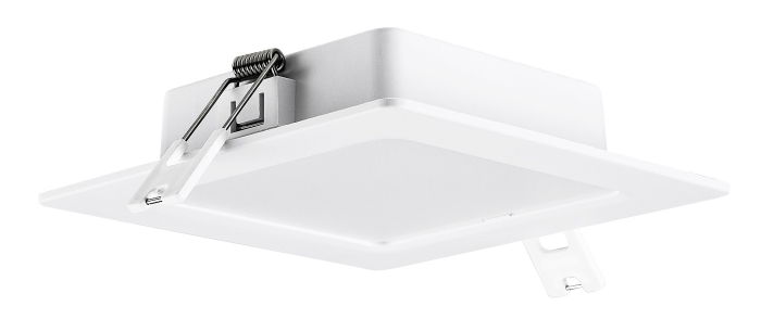 Spot incastrat slim fix Rabalux Shaun2 LED 6W 430lm 4000K plastic white stil minimal, IP20 71237 [4]