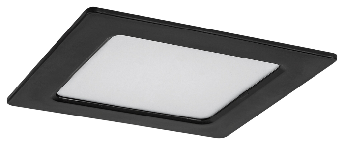 Spot incastrat slim fix Rabalux Shaun2 LED 6W 450lm 3000 plastic black stil minimal 230V, 50Hz IP20 71229 [2]