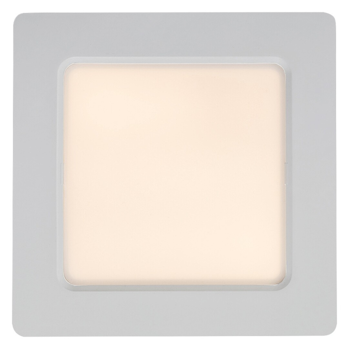 Spot incastrat slim fix Rabalux Shaun2 LED 6W 470lm 3000 plastic white stil minimal 230V, 50Hz IP20 71221 [3]