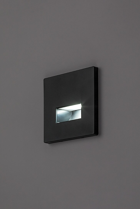 Spot incastrat trepte Rabalux Lunca LED 1W 15lm 3000K, 4500, 6500K plastic black stil minimal, IP20 77195 [5]