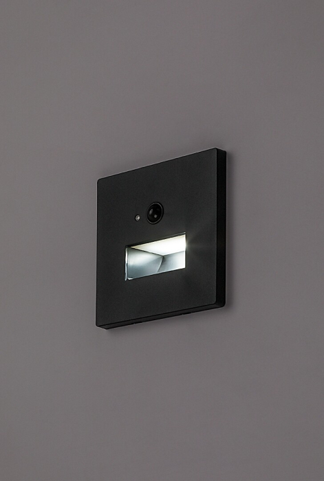 Spot incastrat trepte Rabalux Lunca LED 1W 15lm 3000K, 4500, 6500K plastic black stil minimal, IP20 77197 [5]