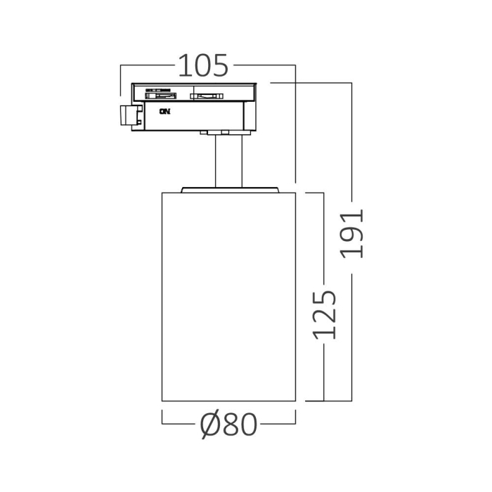 SPOT LED PE SINA-P30-ALB 3in1 30W 2960LM MONOFAZIC [7]