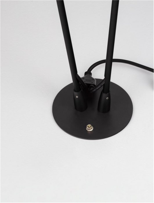 Stalp exterior Nova Luce AETHER 9030849 LED 10W 3000K 141lm Sandy Black Aluminium & Smoking Glass  IP65 [8]