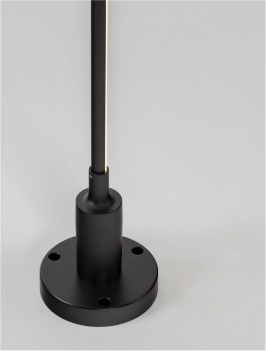 Stalp exterior Nova Luce DESSAY 9923402 LED 6W 3000K 538lm Sandy Black Aluminium  IP65 [10]