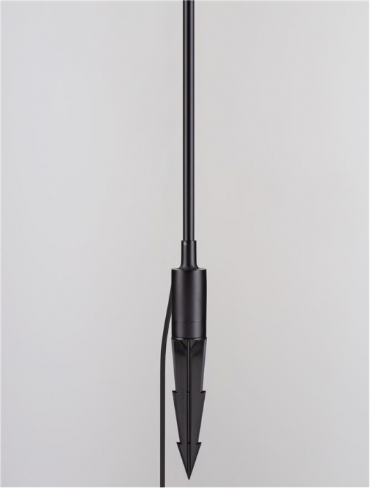 Stalp exterior Nova Luce DESSAY 9923402 LED 6W 3000K 538lm Sandy Black Aluminium  IP65 [9]