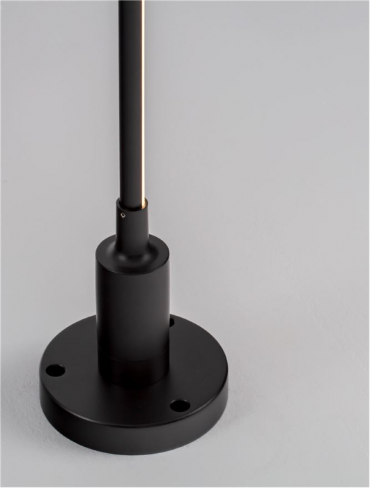 Stalp exterior Nova Luce DESSAY 9923403 LED 11W 3000K 1113lm Sandy Black Aluminium  IP65 [10]