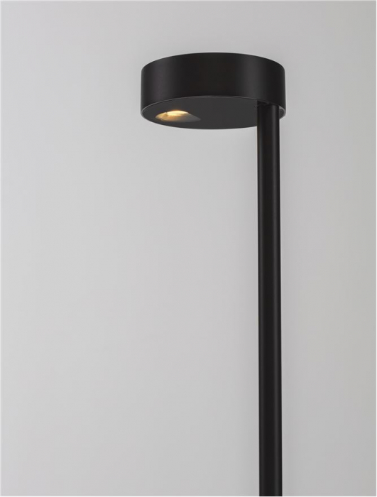 Stalp exterior Nova Luce DYOL 9923401 LED 7W 3000K 377lm Sandy Black Aluminium  IP65 [9]