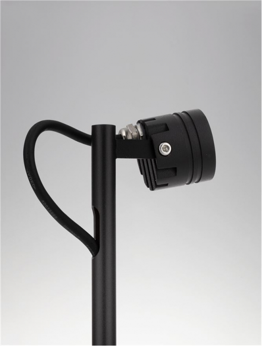 Stalp exterior Nova Luce SELENE 9030851 LED 3W 3000K 133lm Sandy Black Aluminium & Glass   IP65 [7]
