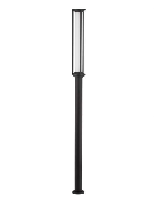 Stalp exterior Nova Luce SOLSTICE 9030626 LED 16W 3000K 1130lm Sandy Black Die-Casting Aluminium & Polycarbonate Frost   IP65 [5]